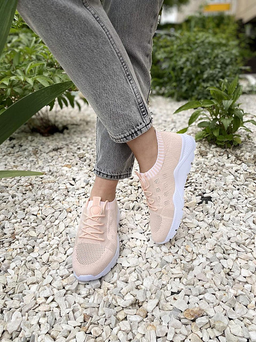 No brend Кросівки жіночі B25 пудра (літо, сітка) (1552) 38р.39р.40р. Коломия - фото 9