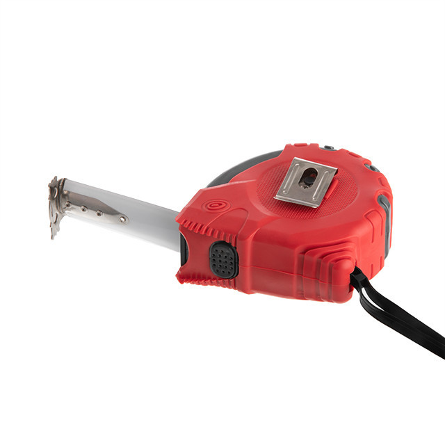 Рулетка з металевим полотном, з фіксатором, 8 м, 25 мм, "Супер Магніт" INTERTOOL MT-0308 Київ - фото 5