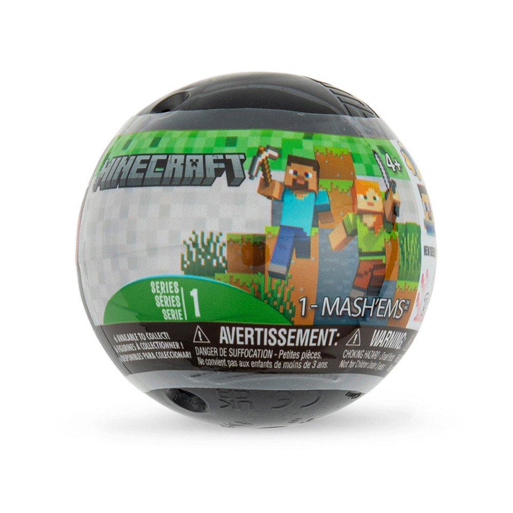Іграшка-сюрприз у кулі Mash'ems S1 - Minecraft Днепр - изображение 1