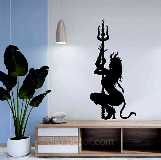 Декоративне настінне Панно «Дівчина Дияволиця», Декор на стіну Київ