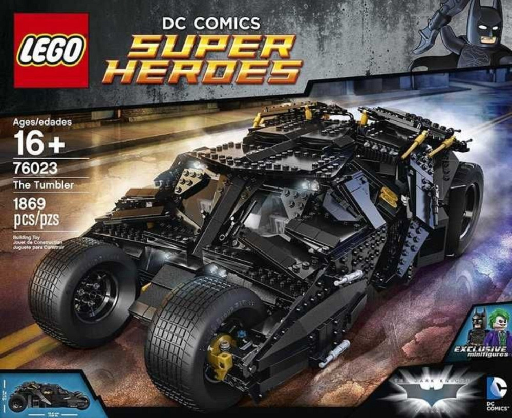 LEGO DC Super Heroes 76023 Бетмобиль Тумблер. Київ - фото 2