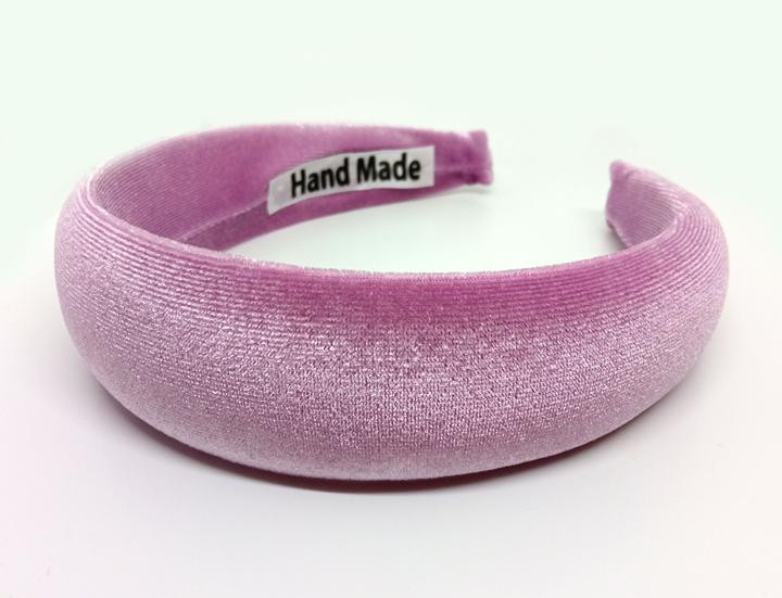 Объемный ободок для волос сиреневый Киев - изображение 1