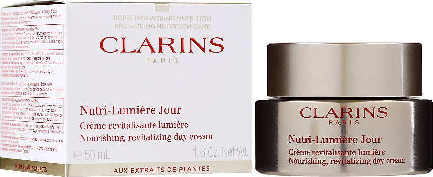 Дневной омолаживающий крем Clarins Nutri-Lumière Day Cream 50ml Славянск - изображение 2