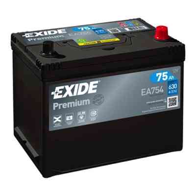 Аккумулятор автомобильный EXIDE PREMIUM 75A (EA754) Винница