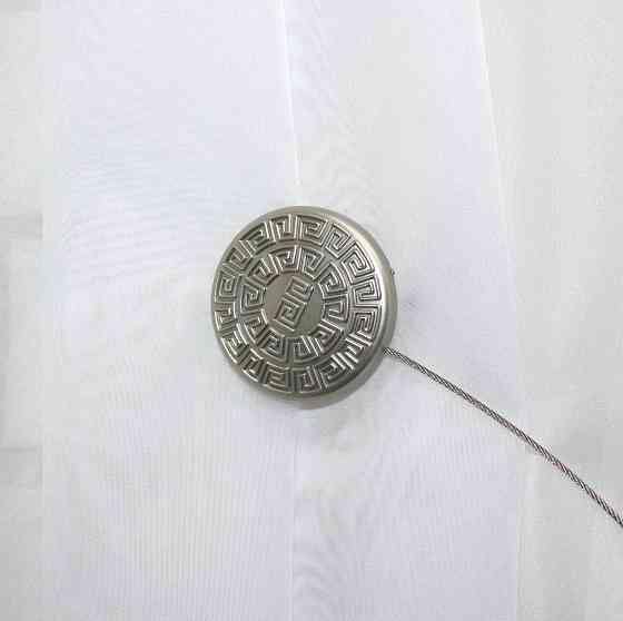 Магніти для штор і гардин (109м) Родос набір 2 шт Сатин (81-020) Київ