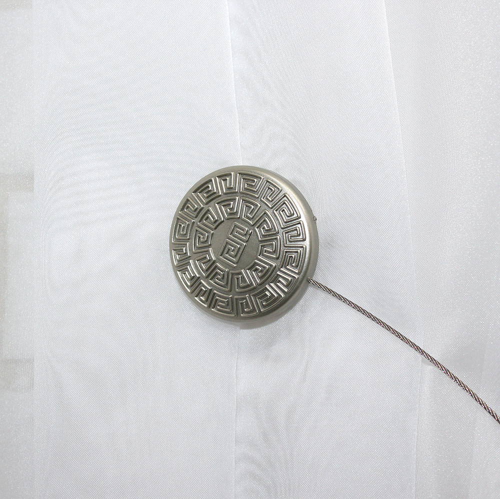 Магніти для штор і гардин (109м) Родос набір 2 шт Сатин (81-020) Київ - фото 4