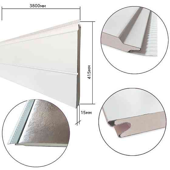 Фасадная PU панель 415х15х3800мм SW-00001719 Киев