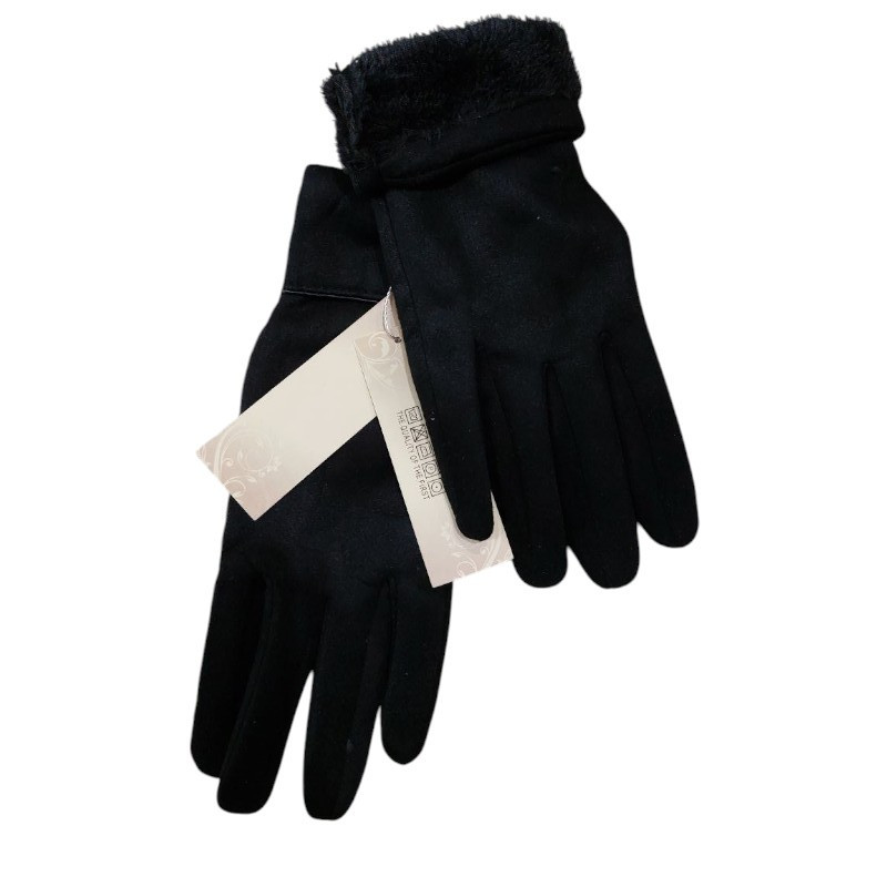 Рукавички сенсорні жіночі one size чорний Київ - фото 2