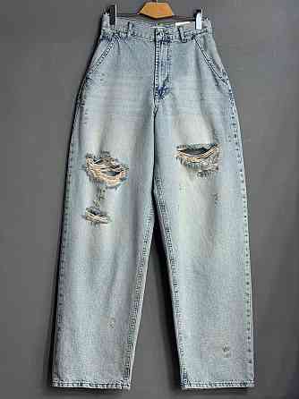Джинси жіночі Its Basic 2952-1-12 skater jeans широкі рвані блакитні, блакитний, 38, 38, 80 см, 109 см Київ