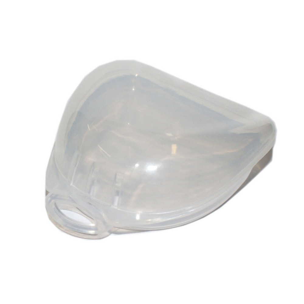 Капа боксерская детская POWER MG-004 Вишнёвое - изображение 3