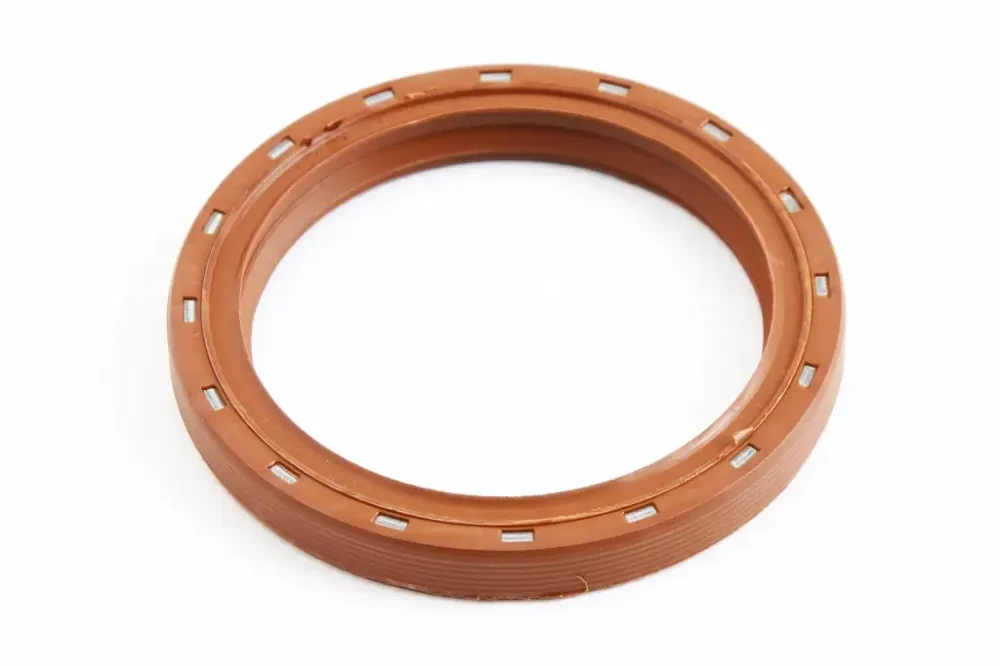 Сальник коленвала 2101 «БРТ» прогумований червоний задній Вінниця - фото 1