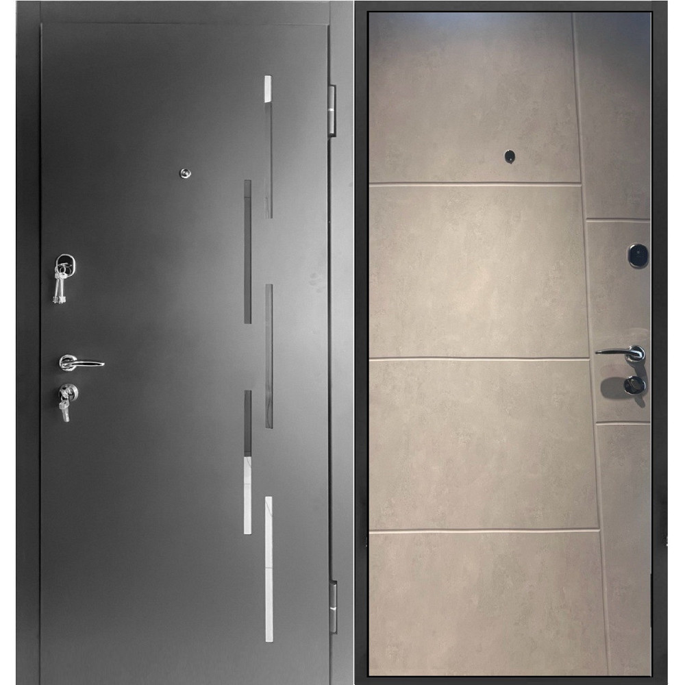 Вхідні двері ТАРІМУС Атланта Бетон Сніжний Київ - фото 4