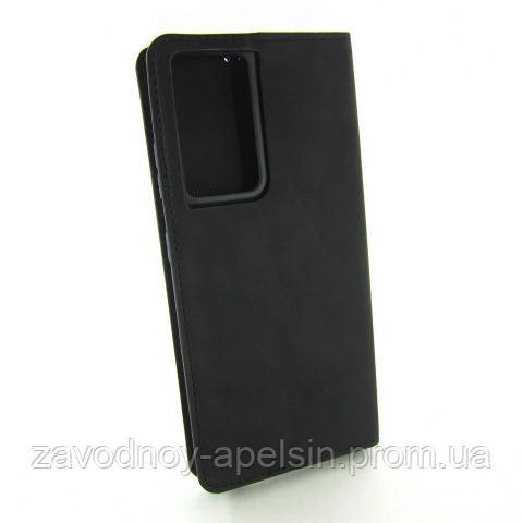 Чохол книжка Samsung G998 S21 Ultra Premium Case (чорний) Одеса - фото 3