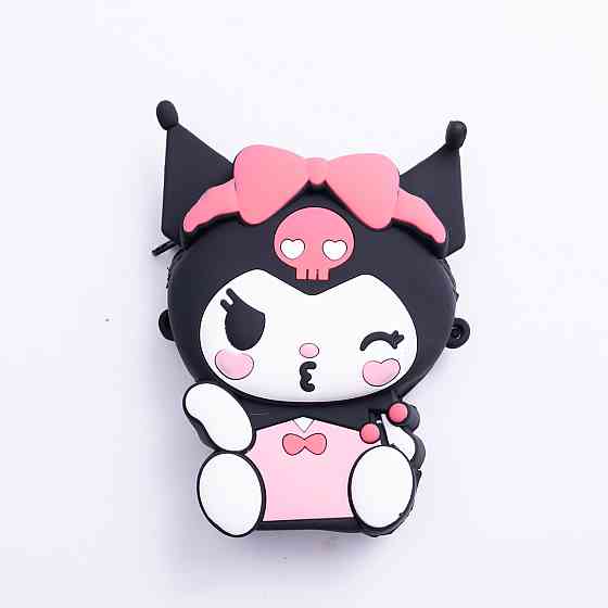 Yiwu Дитяча силіконова сумочка-гаманець 15*10*3 см Чорний HP-55-6B Коломия