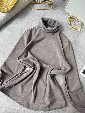 Жіночий теплий базовий гольф ангора на флісі. Мокко, 42/46 Одеса