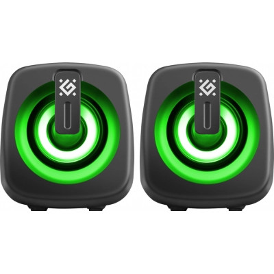 Акустична система Defender J1 LED USB Black (65961) Вінниця - фото 2