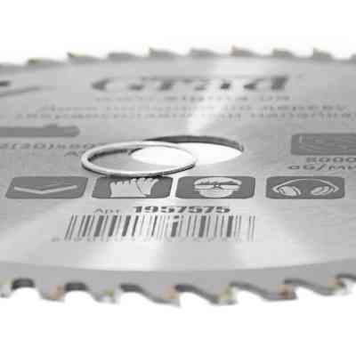 Диск пильный Grad по дереву с твердосплавными напайками Ø180×22.2(20)×60Т, 8000об/мин (1957575) Винница