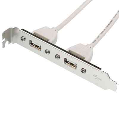 Кабель для передачі даних косичка (для системної плати), 2xUSB 2.0 Atcom (15257) Вінниця