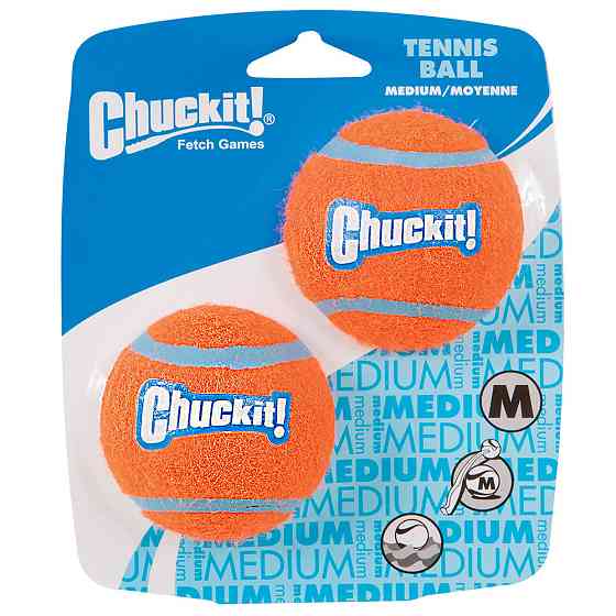 Тенісний м'ячик Chuckit! Tennis Balls іграшка для собак розмір M, набір 2 шт Вінниця