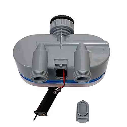 Таймер полива Aqualin YL21032 на 2 линии, с шаровыми клапанами, автомат подачи воды Киев