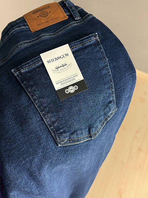 Джинсы женские Sherocco 3336 Mom Relax супер батал темно-синие, темно-синий, 44, 44, 116 см, 140 см Киев - изображение 13
