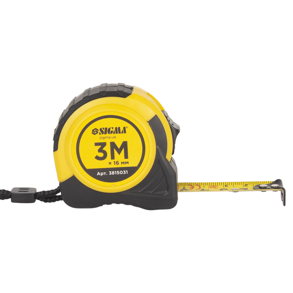Рулетка shiftlock 3 м×16 мм SIGMA (3815031) Київ - фото 2