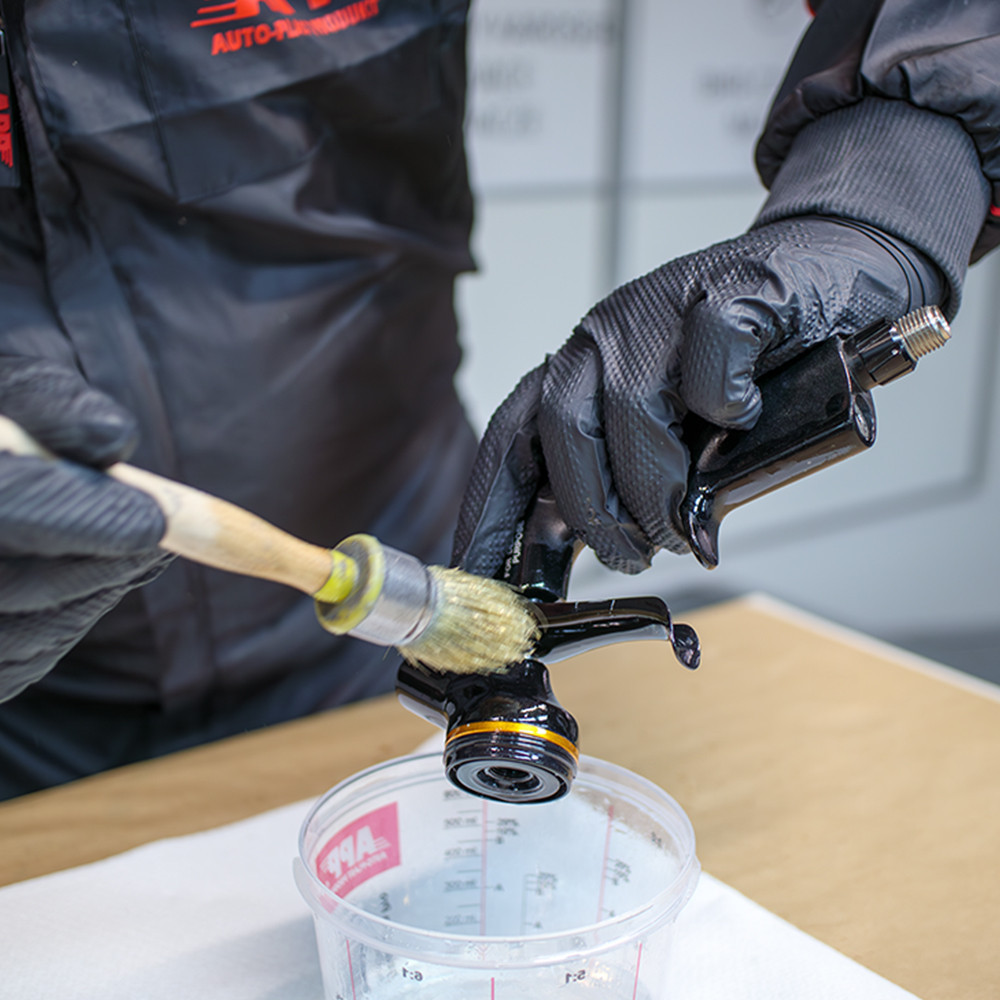 Рукавички нітрилові (0,2мм) одноразові ромбовидні 