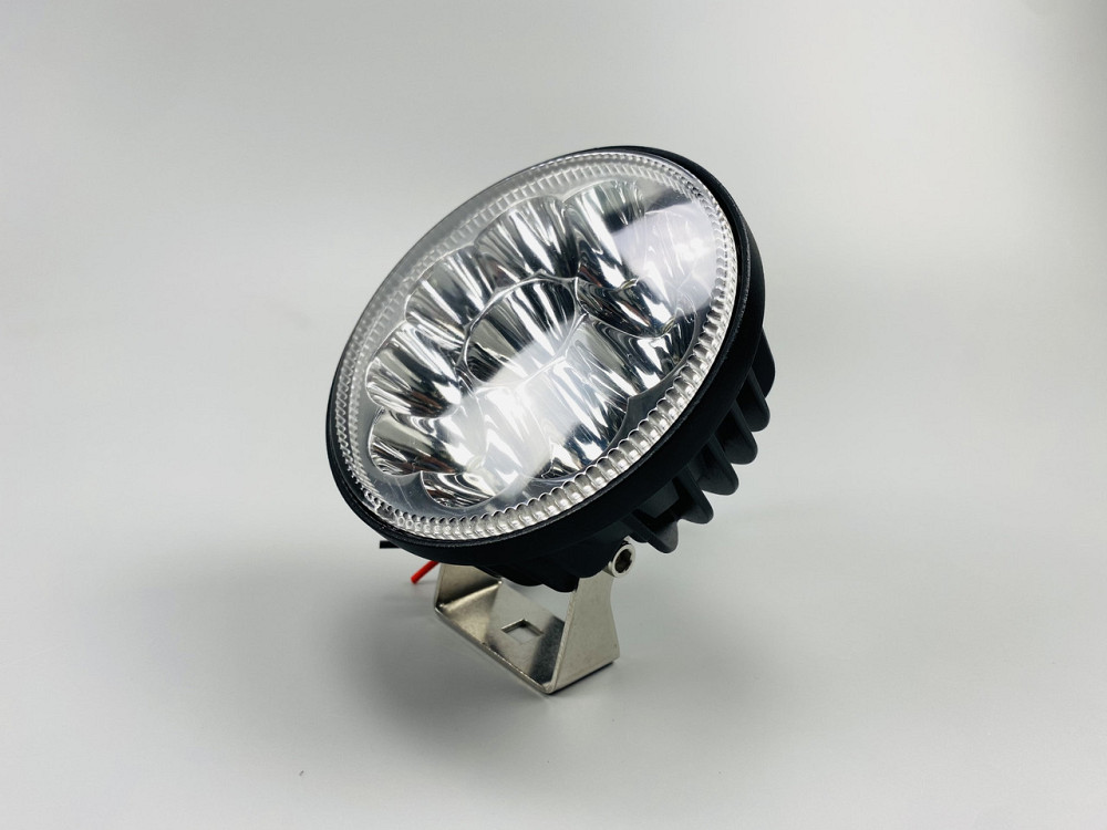 Світлодіодна робоча фара світло для протитуманних фар автомобіля, Фара LED кругла - прожектор Мукачево - фото 6