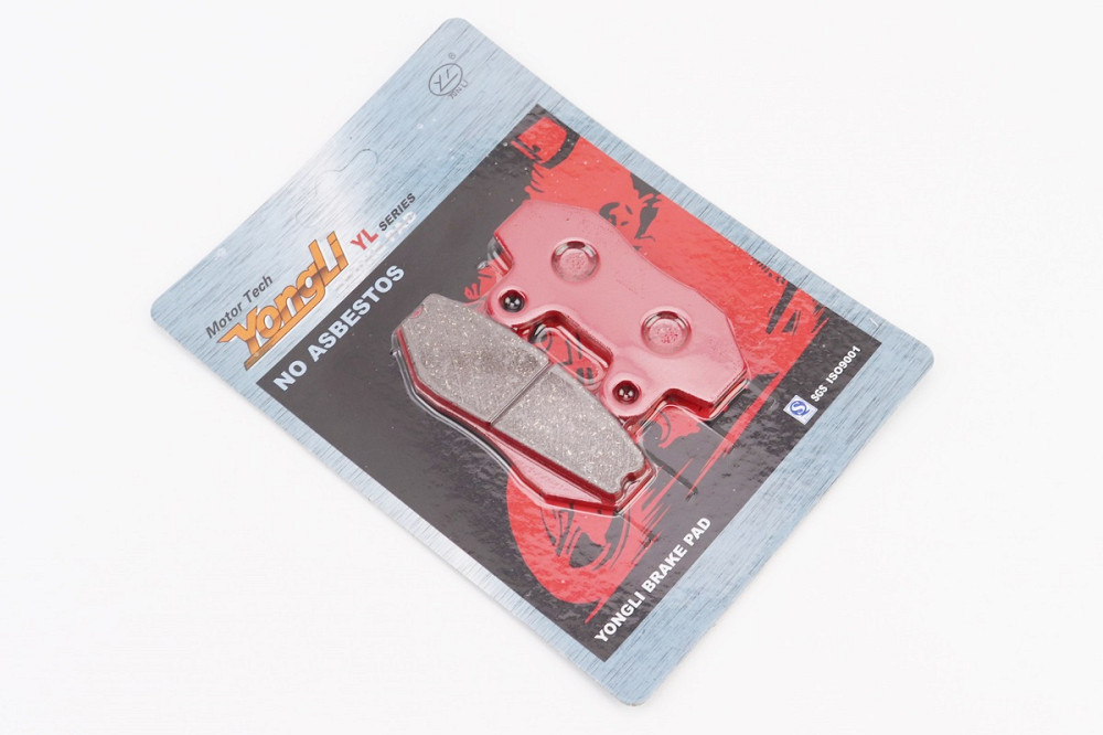 Гальмівні колодки (дискові) Viper-F5 (передні) к-кт червоні Київ - фото 1