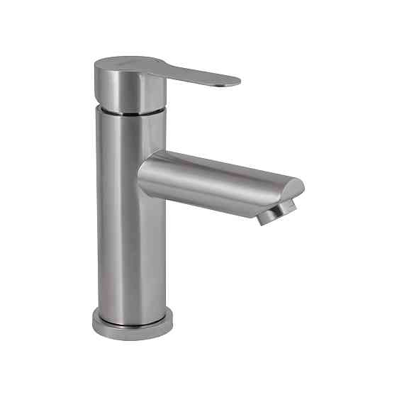 Змішувач для раковини Brinex Pure 001F низький Nickel BRIPUR001FNKL Київ