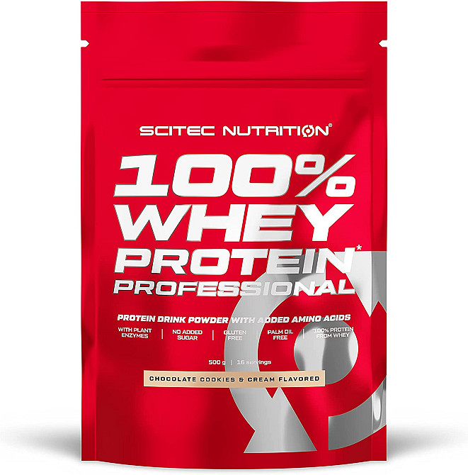 Протеїн 100% Whey Protein Professional 500 g (Choc.cook. cream) Луцьк - фото 1