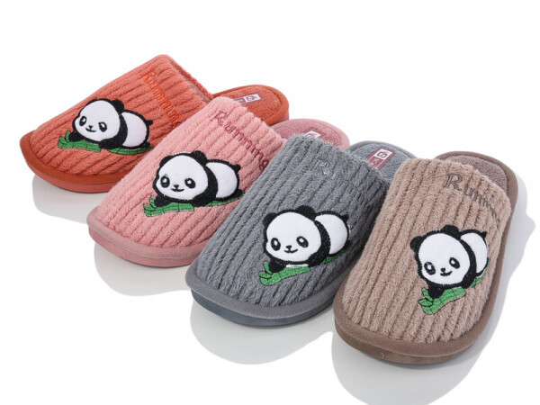 Тапочки закриті жіночі з Пандою м' Одеса - фото 2