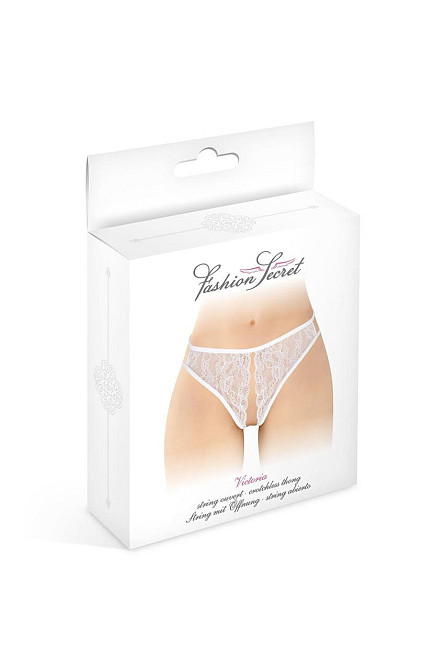Трусики Fashion Secret Victoria White Sex Aura Киев - изображение 3