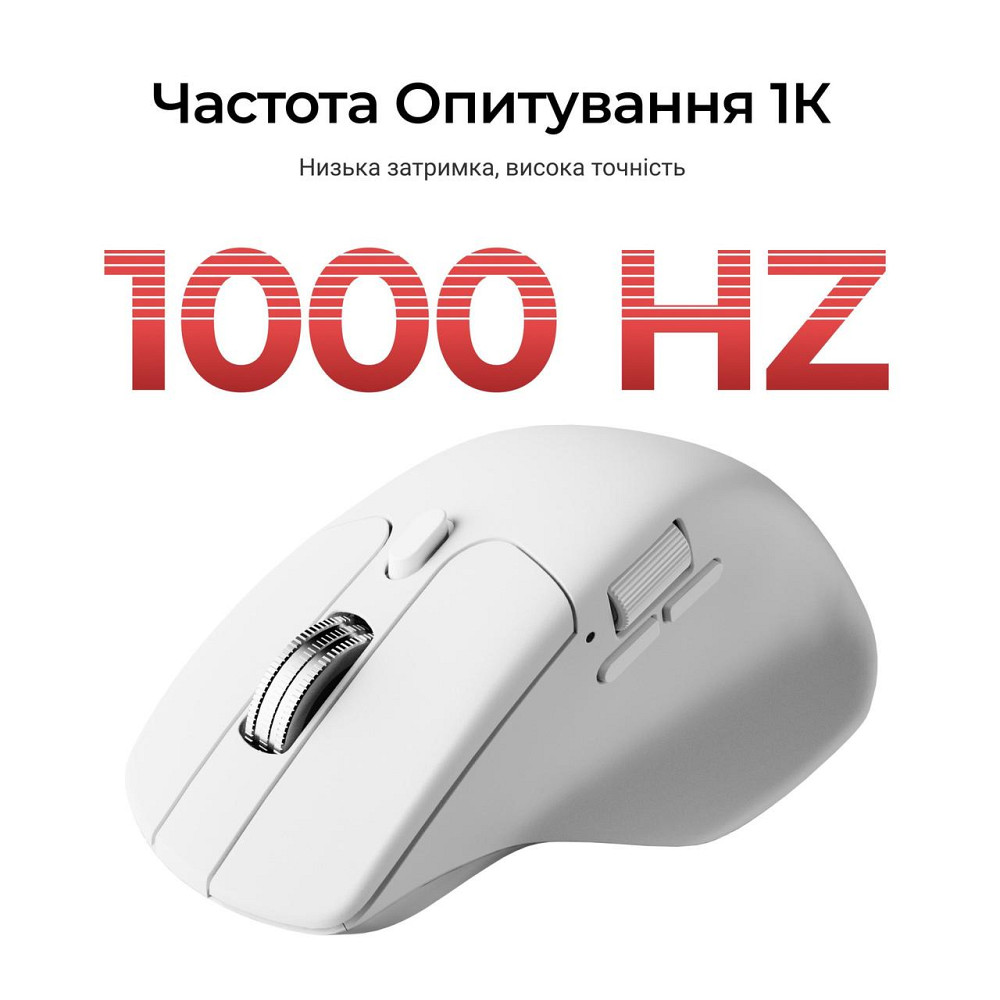 Миша бездротова Keychron M6S WL White (M6S-B72) ( 20728 ) Харьков - изображение 8