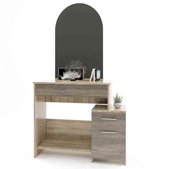 Трюмо-1 комплект для спальні Еверест сонома+трюфель (DTM-2460) Львів