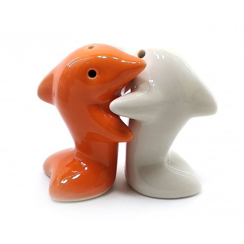 Солонка и перечница из фарфора Дельфины Киев - изображение 1