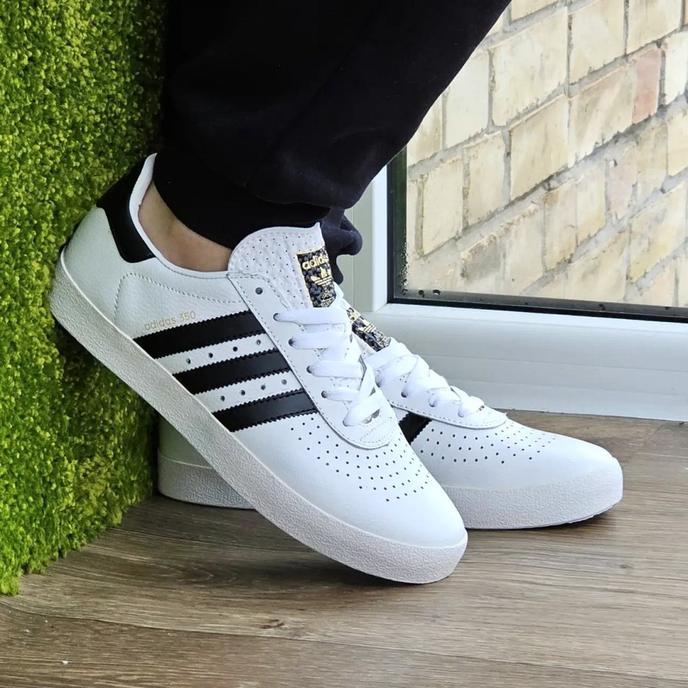 Кросівки Adidas 350 Чоловічі Superstar Білі Адідас Суперстар Шкіряні (розміри: 41,42,43,44,45) Відео Огляд Дніпро - фото 8