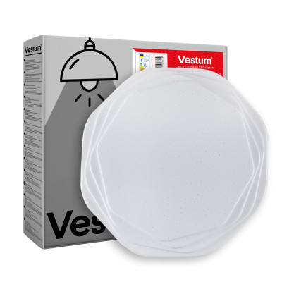 Світильник Vestum ROSE зоряне небо 30W 395*65мм 4000К (VS-90032) Вінниця - фото 1