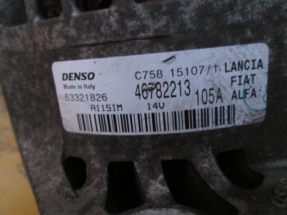 Генератор Fiat Doblo 1.9 2005-2009 Ковель - фото 2