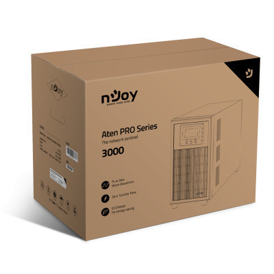 Источник бесперебойного питания nJoy Aten Pro 3000VA USB (PWUP-OL300AP-AZ01B) Винница - изображение 7