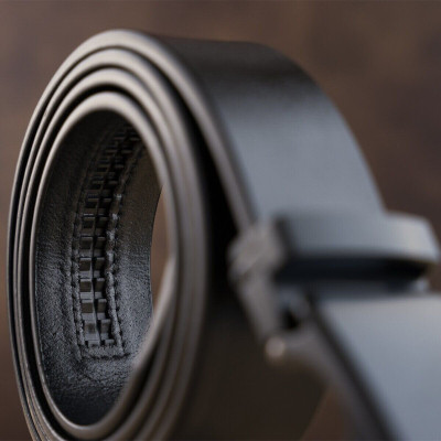 Ремень Vintage Мужской Черный (20270) Винница - изображение 7