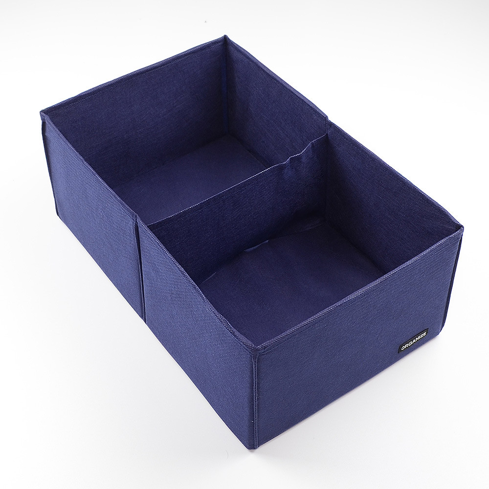 Органайзер для вертикального зберігання на два відділення HY-2V-Blue (Синій) Суми - фото 3