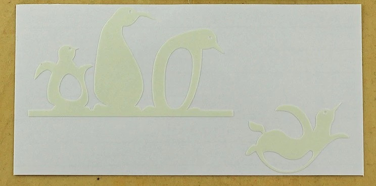 Люминесцентная наклейка 