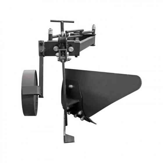 Плуг для мотоблока Zirka-61 (опорне колесо, коротка рама), (ПЛ9) (захват 20 см) Харьков