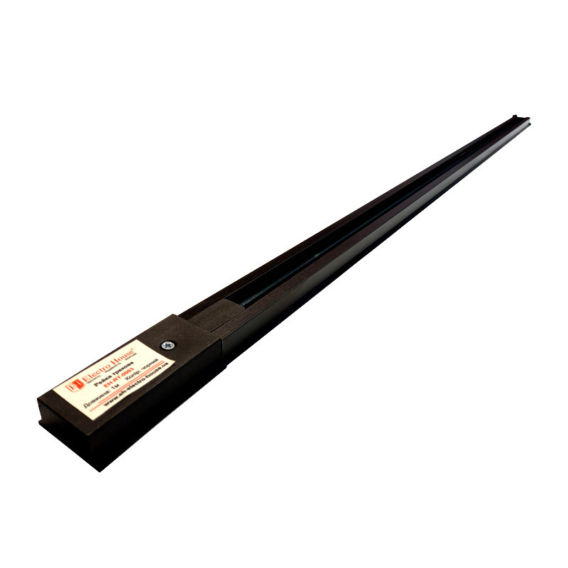 Рейка для трекового светильника 1 м, черный Днепр - изображение 3