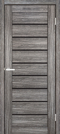 Межкомнатные двери Омис Doors Смарт С018 BG Дуб Темный браш 800х2000 мм Киев - изображение 1