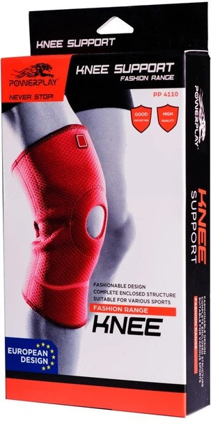 Наколенник спортивный PowerPlay 4110 (1шт) L/XL Кам'янське - фото 3
