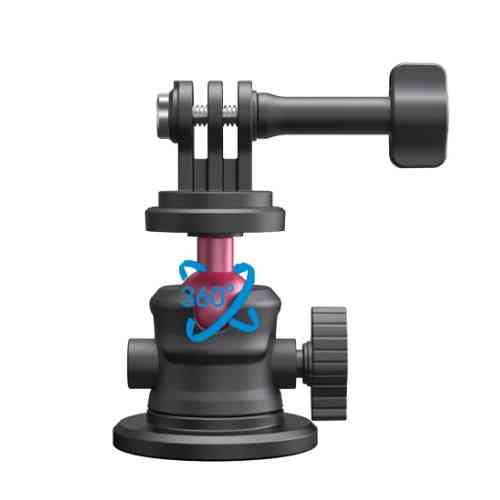 Магнітний тримач для екшн-камери GoPro DJI Insta360 Telesin S7-JBK-12 SBR Київ