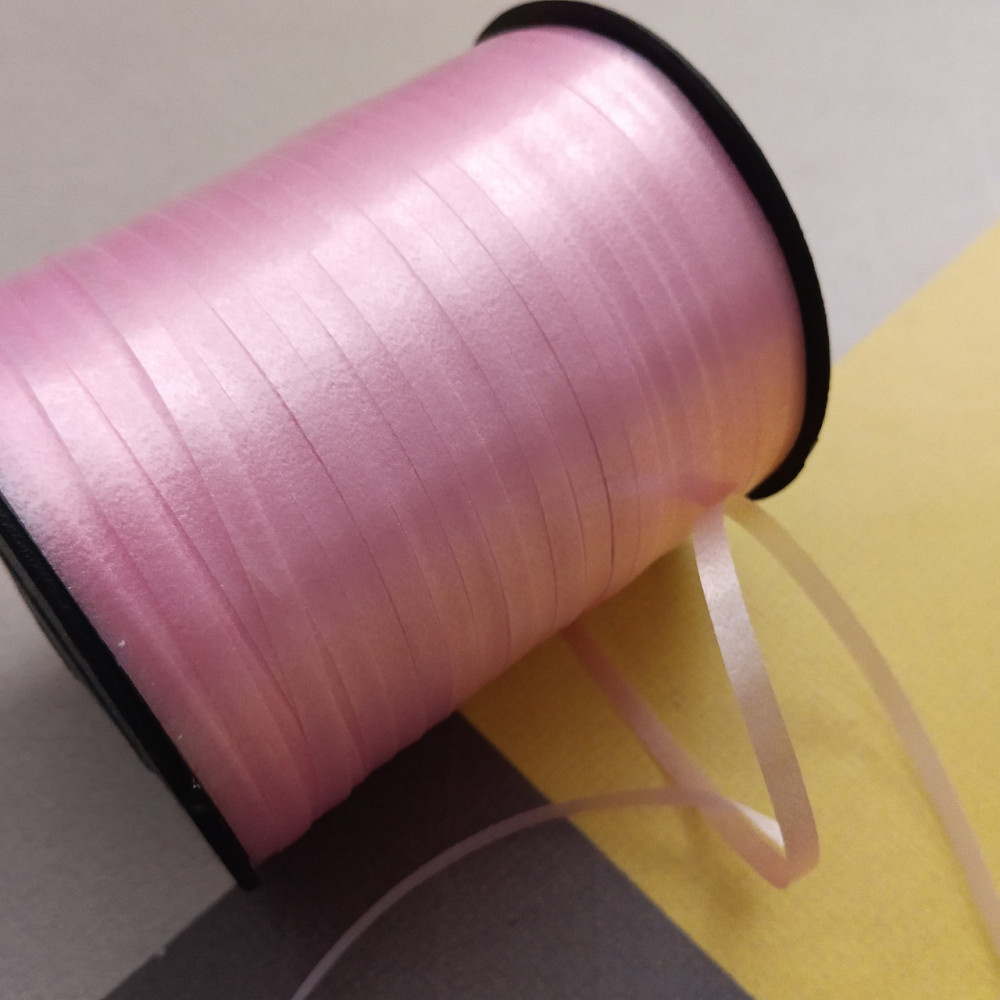 Стрічка для куль рожева 0,5/300 Київ - фото 1