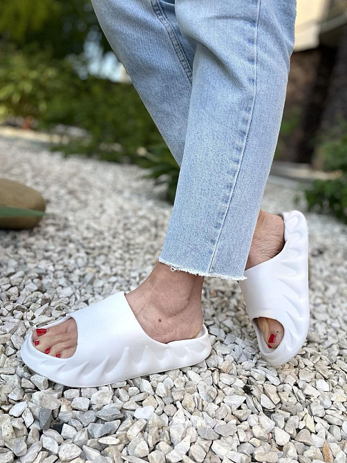 No brend Шльопанці жіночі 5H606-4 білі (літо, пінка) (5032) 36-41 Коломыя - изображение 5